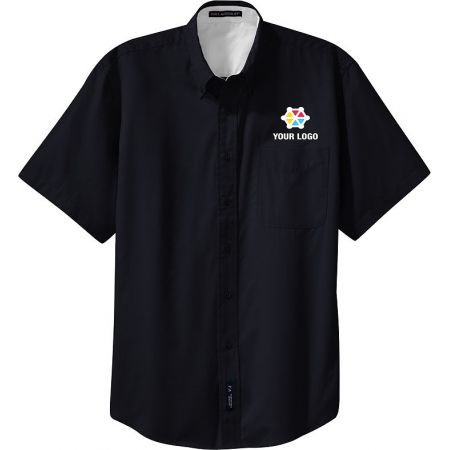 20-S508, Small, Classic Navy, Right Sleeve, None, Left Chest, Your Logo + Gear.